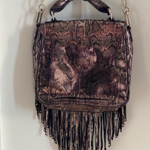 CHRISTIAN AUDIGIER Faux leather metallic bag - Picture 3 of 8